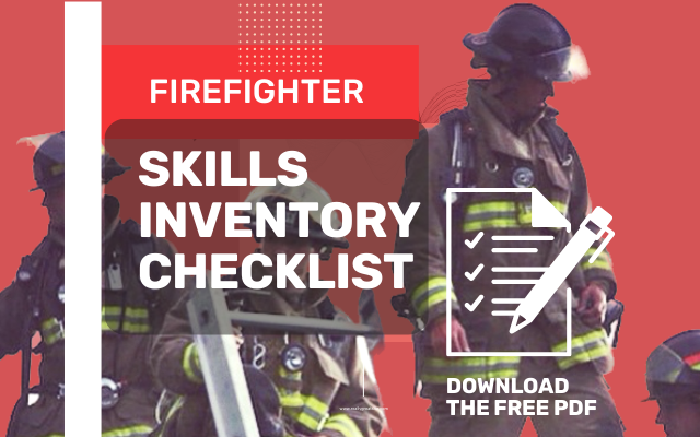 firefighter skills inventory checklist